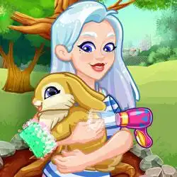 Crystal Adopts a Bunny