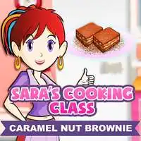 Saras Cooking Class Caramel Brownie